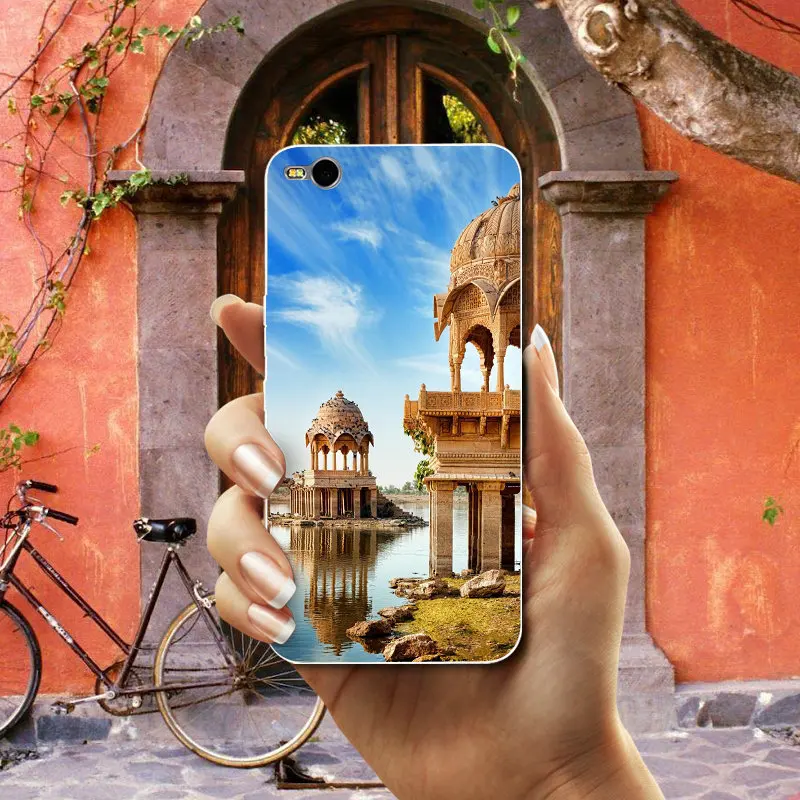 Soft Phone Cases TPU Cover for HTC Desire 530 630 626 628 816 820 One A9 E9 M7 M8 M9 M10 Plus U11 Shell Art Famous Architecture | Мобильные