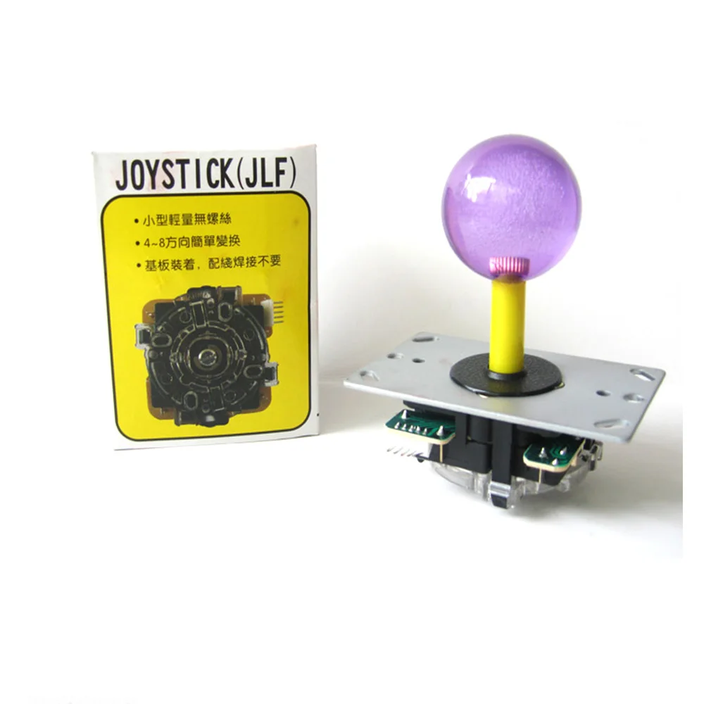 Аркада DIY прозрачный хрустальный шар Joytick красочный джойстик|Игры с монетами| |