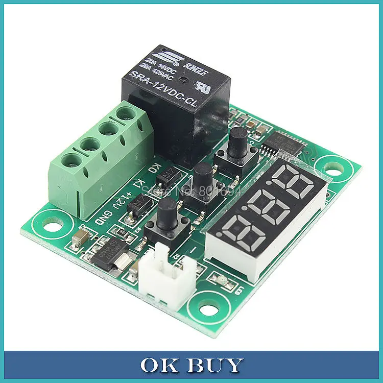 

XH-W1209 Digital Thermostat Precision/ Temperature control Accessories/Temperature Switches/Miniature Thermal Control Plate