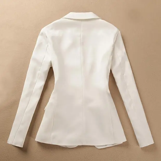 

Women Clothes Temperament Fashion Dress OL Style Ladies White Suit Suit Female Suit 2020 Spring and Summer New Professional Wear