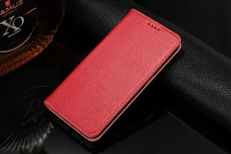 Красный Чехол из натуральной кожи для samsung Galaxy S6 Edge S 6 S6Edge, роскошный Магнитный чехол-книжка с подставкой для карт, чехол для мобильного телефона s - Цвет: Красный