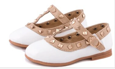 Spring/Autumn Girls Shoes For Children Princess Sneaker PU Leather Baby&ampKids Cute Flat Sandals Size 21-36 |