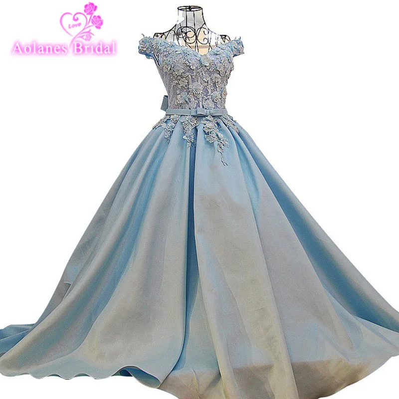 2017 Robe De Soiree мятно голубое кружевное бисерное сексуальное длинное вечернее платье