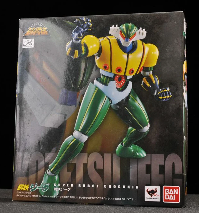 Японское аниме Стальной джиг оригинальная экшн-фигурка BANDAI Tamashii Nation Super Robot Chogokin