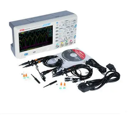UNI T UPO2074CS USB цифровой флуоресцентный осциллограф 4 Каналы 70 МГц 1GSa/s|oscilloscope
