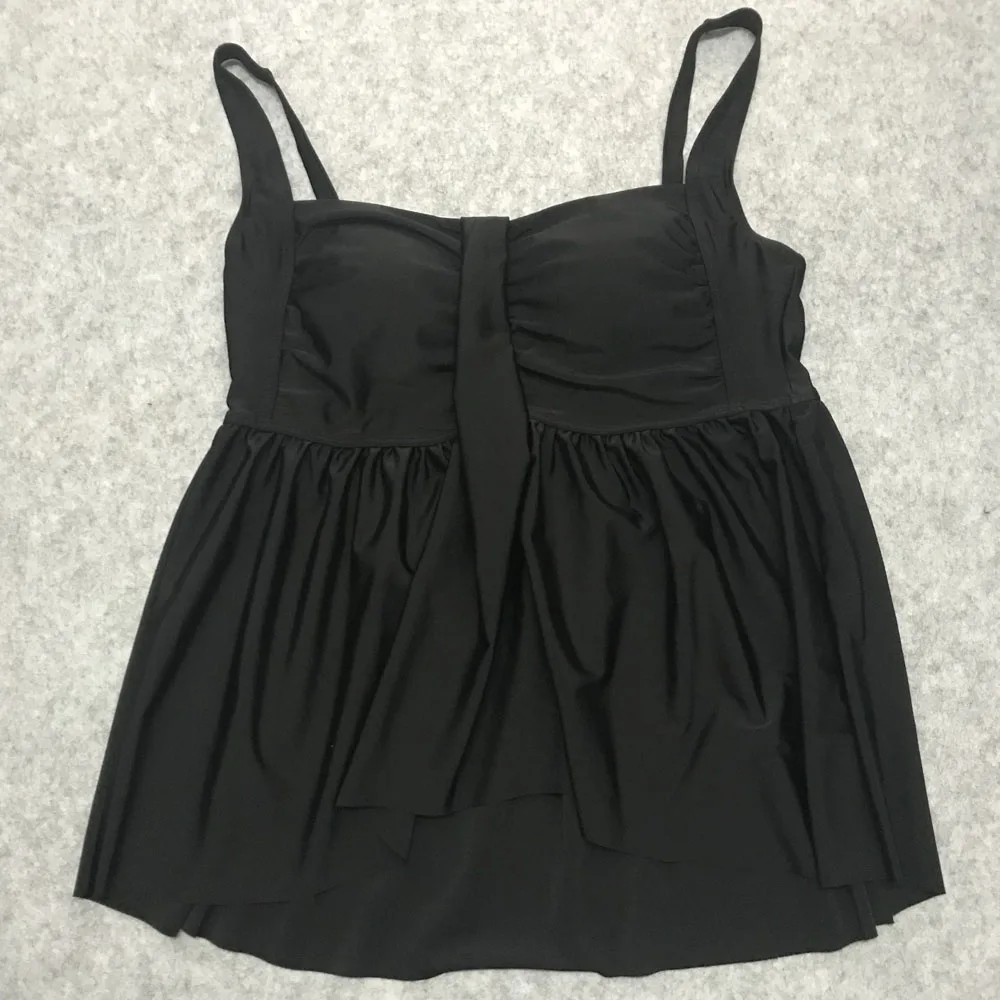 Женский купальник Танкини размера плюс купальный костюм для беременных