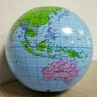 1 шт., надувной шар, 30 см, мир Земли, карта океана, детская игрушка, инструменты для изучения географии, офисные принадлежности