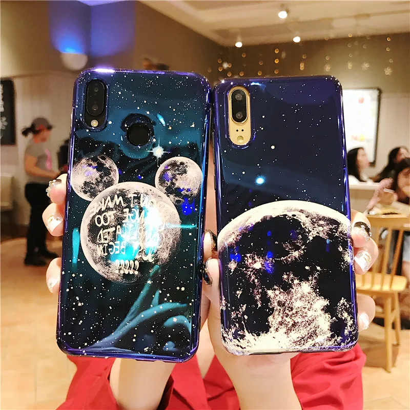 Чехол LANCHE для Xiaomi Redmi Note 7 Pro мягкий силиконовый чехол телефона Blu-Ray planet Space mi 8 9 se 6X