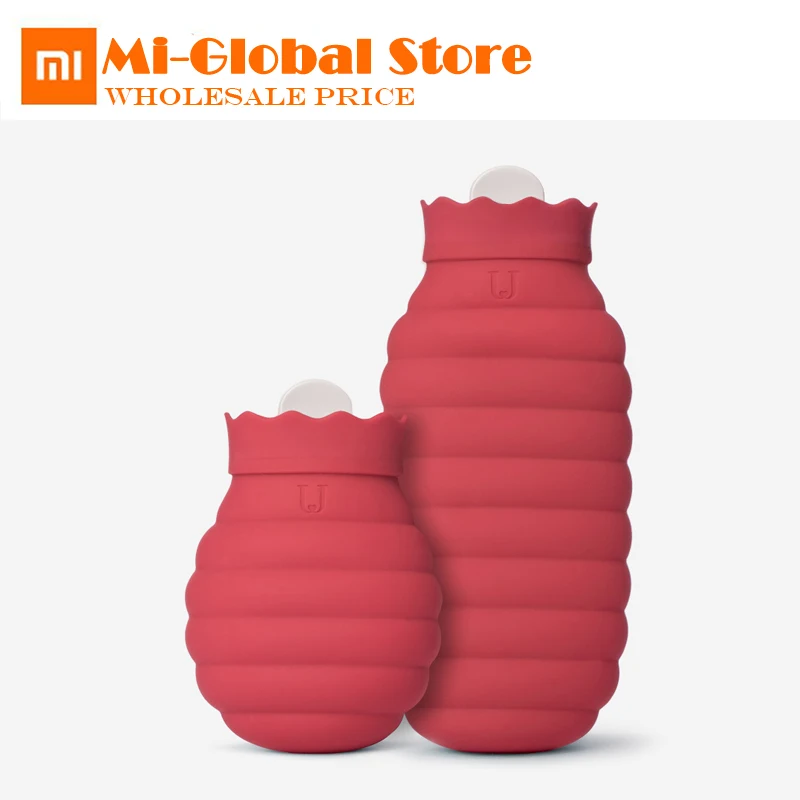 xiaomi печь силикона горячей воды сумка безопасный герметичные долго согреться горячая холодная двойной использования с трикотаж крышка