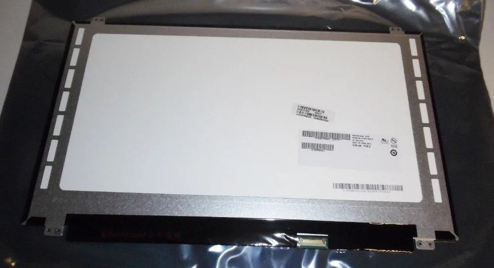 ЖК-экран ноутбука 15,6" с разрешением FHD 1920X1080 глянцевым покрытием, панелью B156HTN03.0 Full HD с LED-подсветкой, 30 контактами, новым.