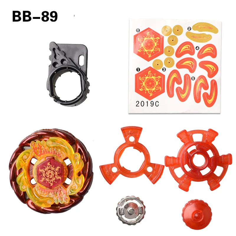 Отправка случайным образом 8 spin top+ 1 пусковая установка) Beyblade Metal Fusion 4D пусковая установка 24 различных стилей Fury Brinquedo Рождество