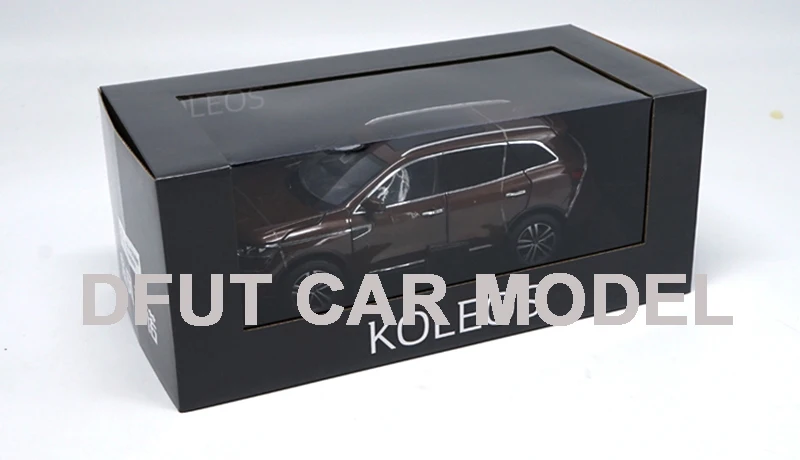 Игрушечный автомобиль KOLEOS из 1:18 сплава, модель детских игрушечных машин, оригинальные авторизованные Аутентичные детские игрушки