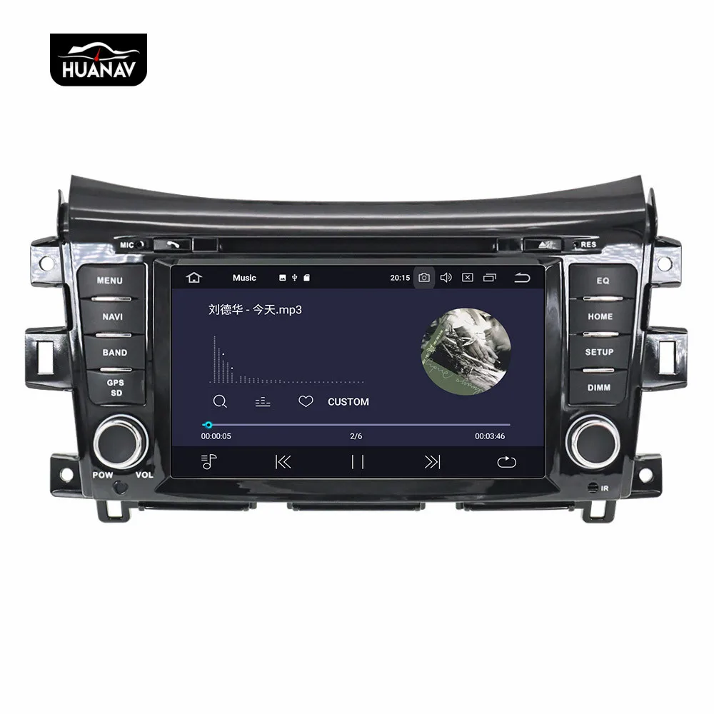DSP Android 9 Автомобильный DVD плеер для Nissan Navara NP300 2014 + GPS навигация Авто Радио Стерео