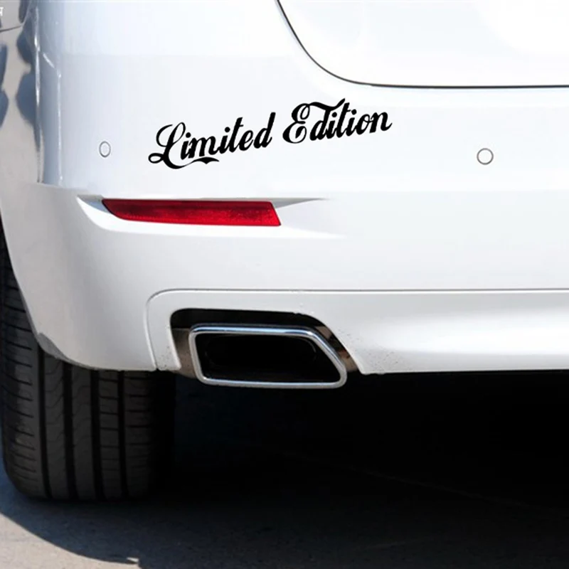 Car Sticker 17*5CM Limited Edition Decal Reflective Laser Vinyl 3D Styling Black Silver | Автомобили и мотоциклы