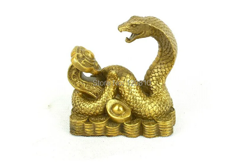 Медные слитки медные украшения змеиные золотые в виде слитка счастливое