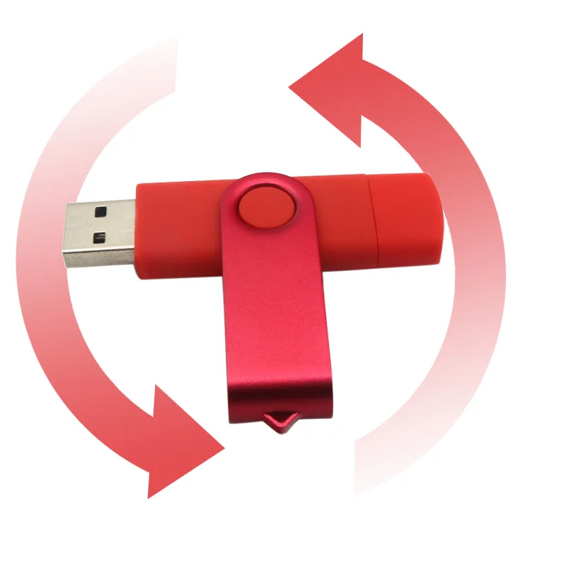 Флеш-накопитель OTG USB флеш-накопитель 128 Гб 64 Гб Память USB ключ смартфон Флешка cle USB флеш-накопитель в подарок
