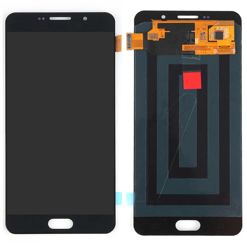 Для Samsung Galaxy A7 A710 A710F A710FD ЖК-дисплей сенсорный экран дигитайзер полная сборка черный белый