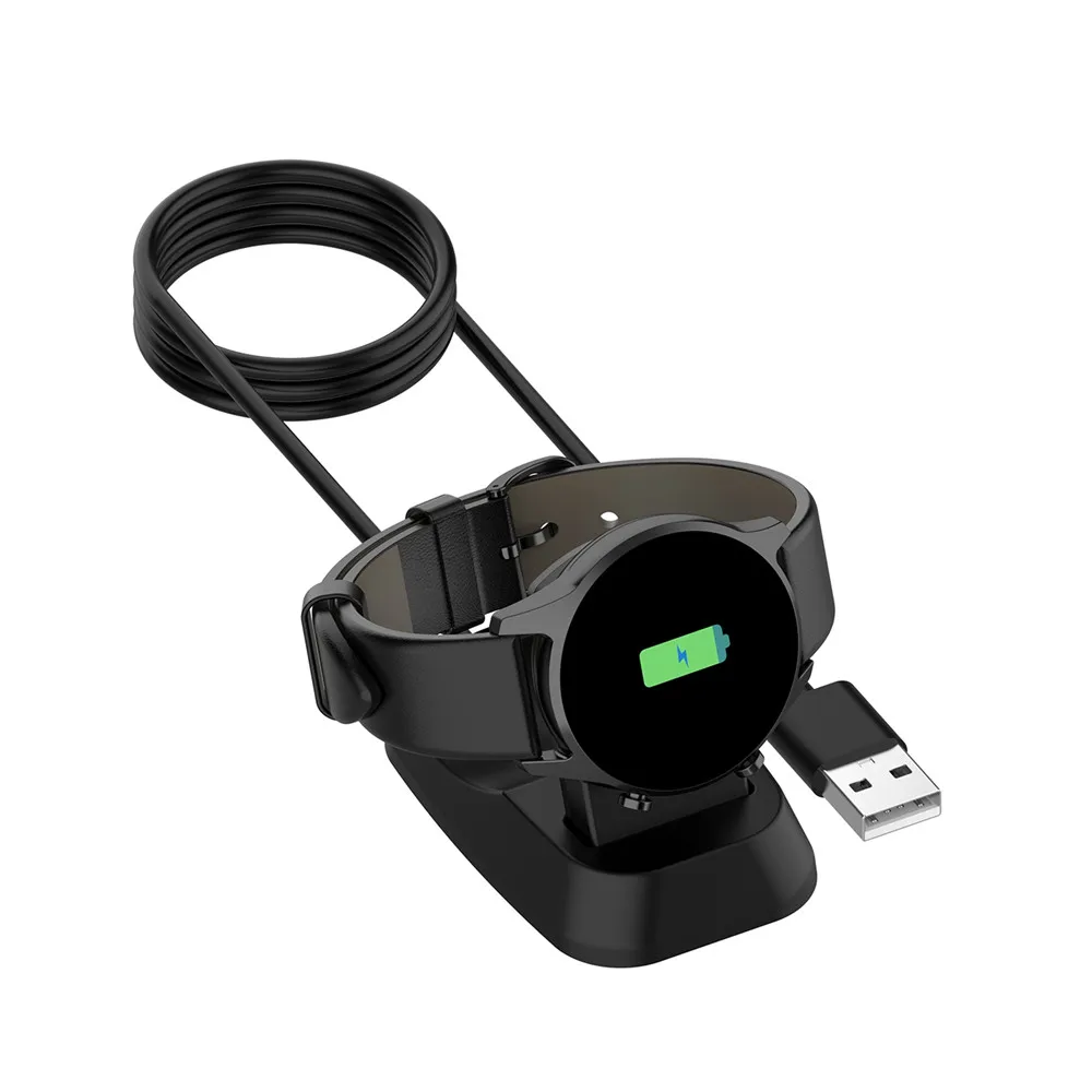 

Portable Charging Cradle Charger Cable Charger Dock For Ticwatch C2/ E2 S2 Smart Watch Accessories Black