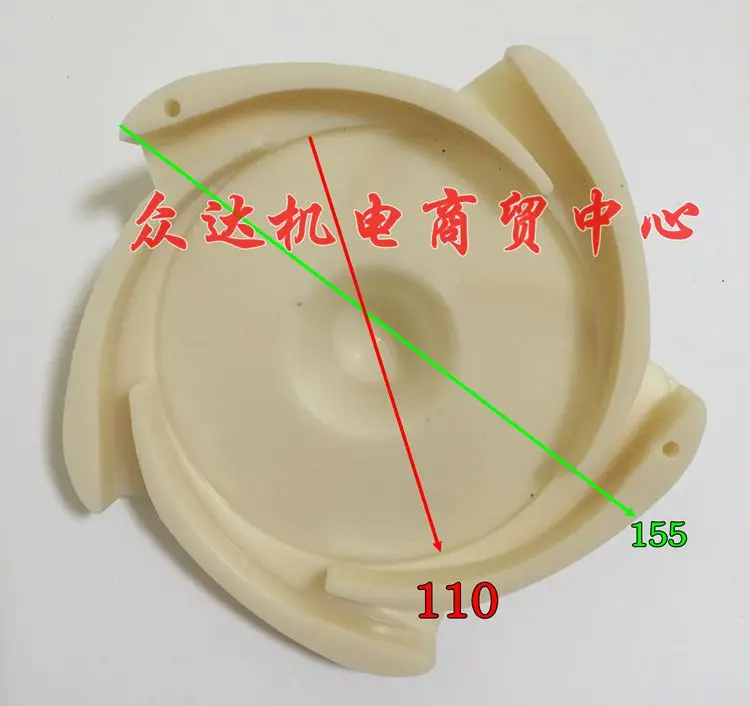 Направляющая лопасть насоса толщиной 108 мм крыльчатка один раз в день мелкие