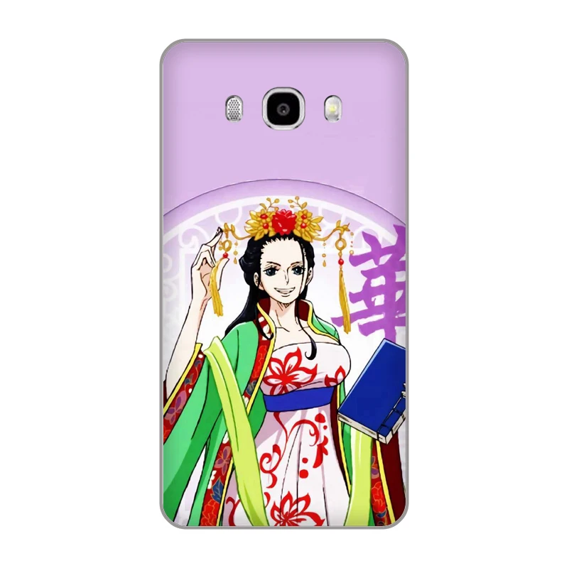 Boa Hancock one piece female emperor Soft TPU Phone case For Samsung Galaxy A3 A5 A7 ON5 ON7 2016-17 NOTE9 S10 LITE PLUS Shell |
