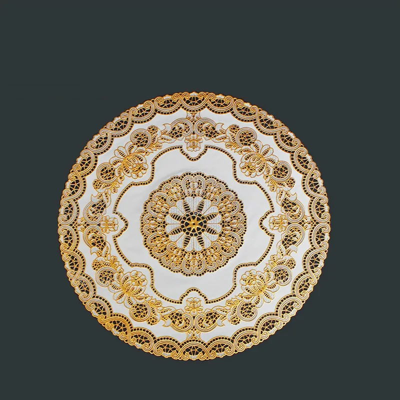 2 шт. круглая квадратная Нескользящая термостойкая подставка из ПВХ | Дом и сад