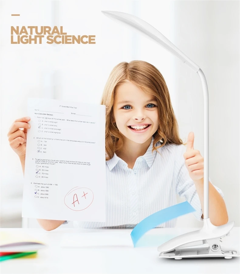 Настольная лампа с USB-интерфейсом для чтения