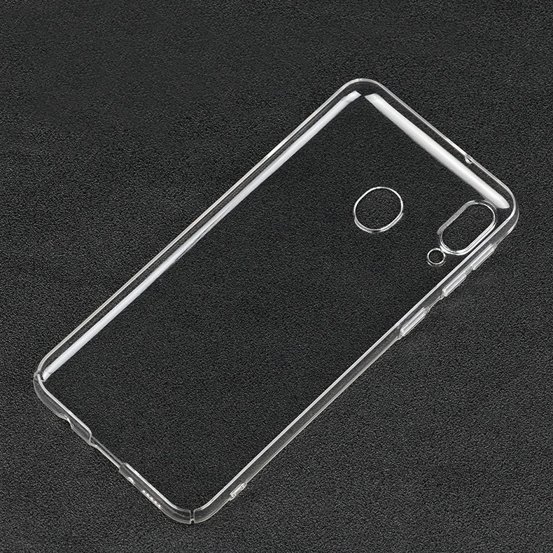100 шт./лот. Прозрачный прозрачный тонкий жесткий защитный чехол для Samsung Galaxy M10/M20