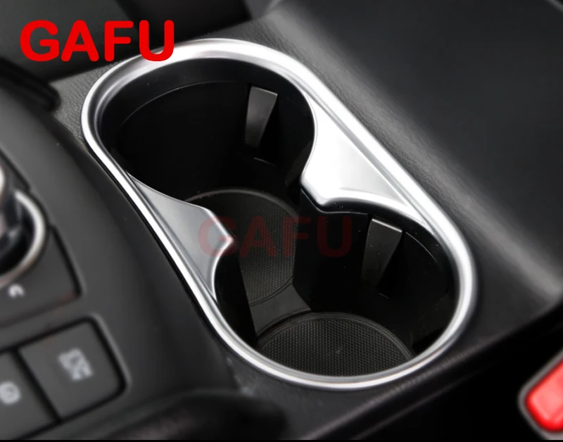 ABS хромированный держатель для стакана с водой в салон Накладка 2017 2018 MAZDA CX 5 CX5