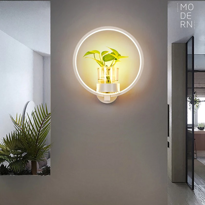 Современный светодиодный настенный светильник лампа для гостиной ресторана