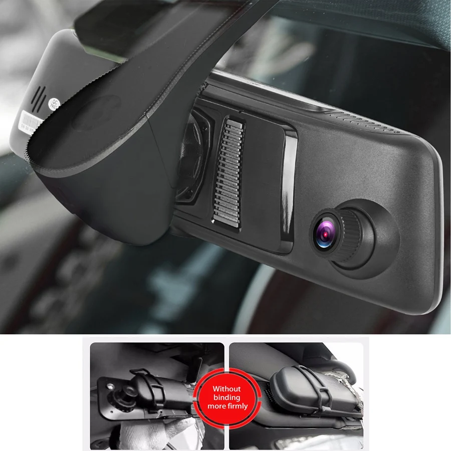 WHEXUNE 10 &quotFull Touch Android 5 1 stream mediar 4G специальное зеркало Автомобильный