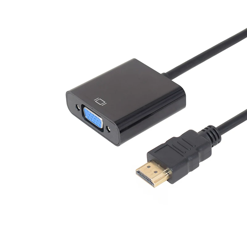 Felkin HDMI в VGA Кабель-адаптер 1080P цифро-аналоговый HDMI в VGA видео конвертер кабель мужчин и женщин для ПК ноутбука планшета