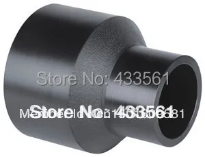 

Freeshipings Standard ISO 4427/GB13663.2-2002 PE butt fusion reduce connector DN63X32 fittings for petroleum/water/gas pipeline