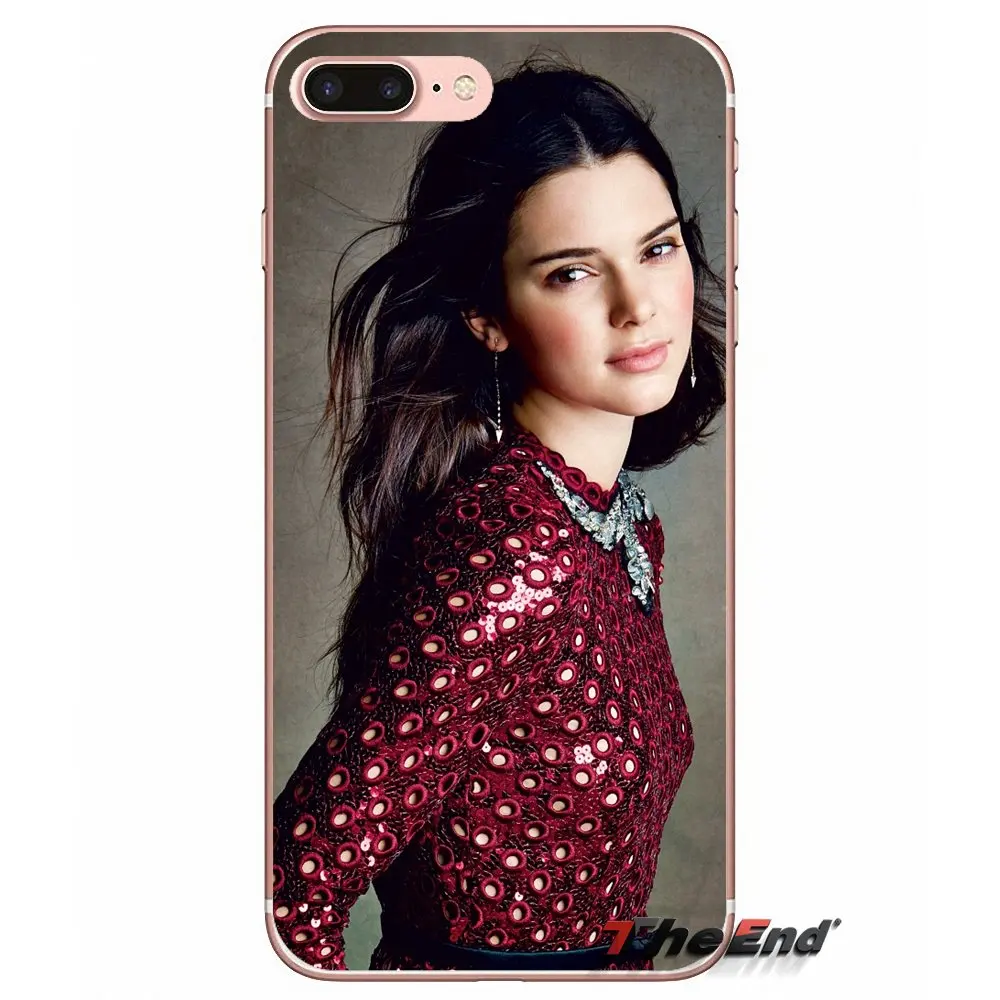 Для iPhone X 4 4S 5 5S 5C SE 6 6S 7 8 Plus Samsung Galaxy J1 J3 J5 J7 A3 A5 2016 2017 Kendall Jenner USA сексуальный чехол для