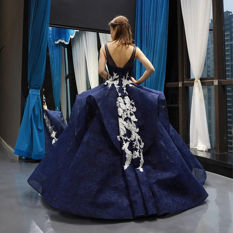 J66757 jancдекабря голубое платье Quinceanera 2021 майка с аппликацией без рукавов рюшами
