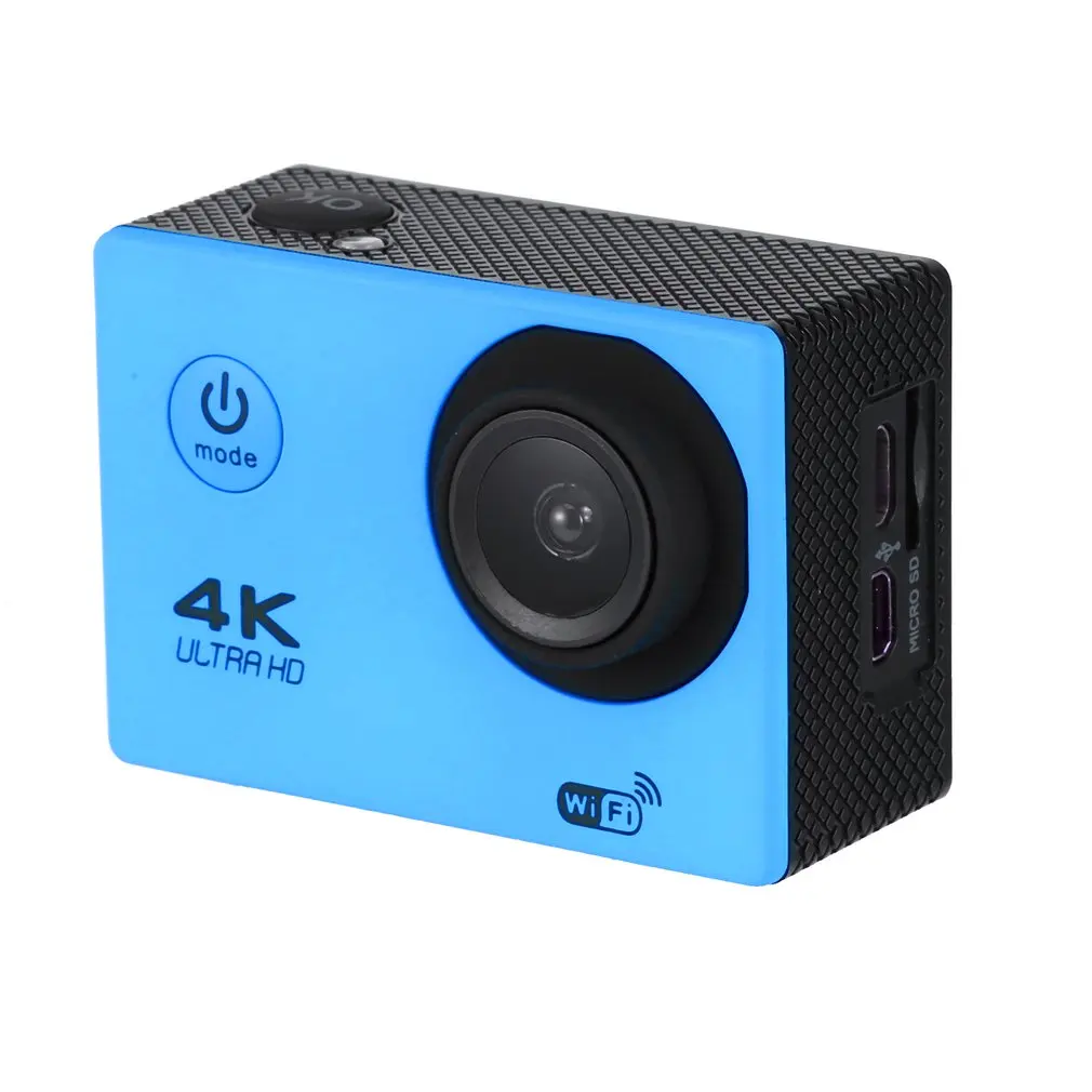 4K Экшн-камера 16MP Vision 3 Подводная Водонепроницаемая камера широкий угол WiFi Спортивная камера с монтажным аксессуаром комплект