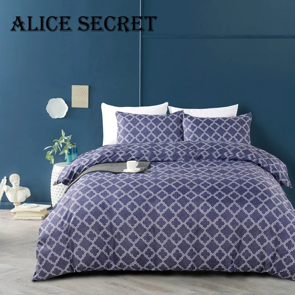

Home Decor 2/3pcs USA Classic Printed Cotton Bedding Sets Duvet Cover Bed Sheet Pillow Cover Duvet Clothes Set with 7 colors