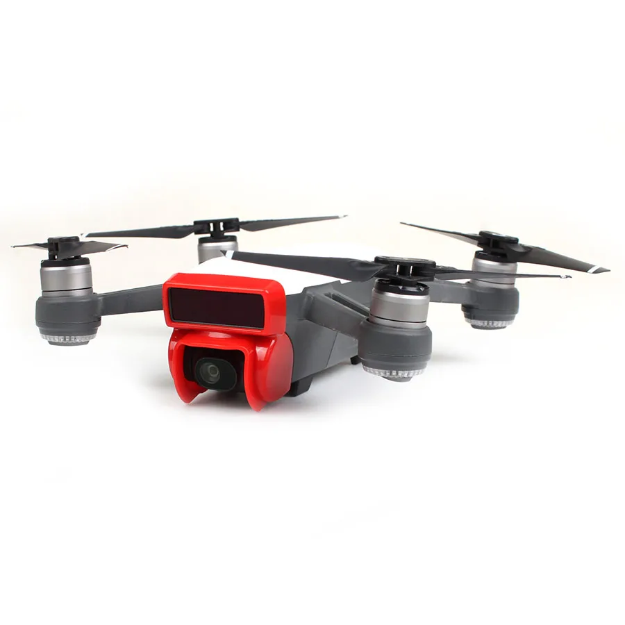 Sunnylife для DJI SPARK объектив камеры солнцезащитный козырек антибликовый карданный