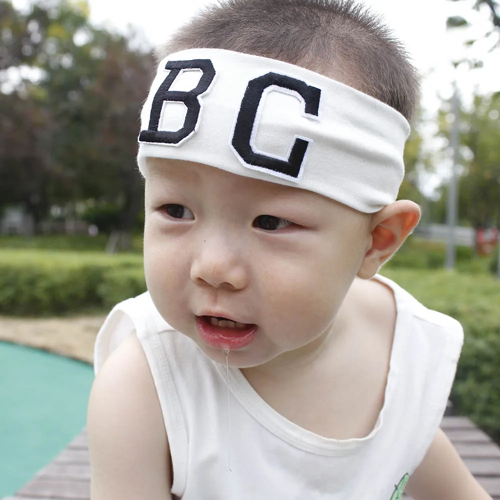 2018 Милые детские мальчики Девочки Хлопковые нашивки на головные повязки Софт Кидс Чайлдс Хэрбандс Хэр Аксессуары Школьные Подарки