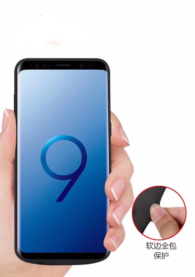 Внешний аккумулятор NENG 5000 мАч резервный пакет зарядный чехол для Samsung S8/S8 Plus S9/S9