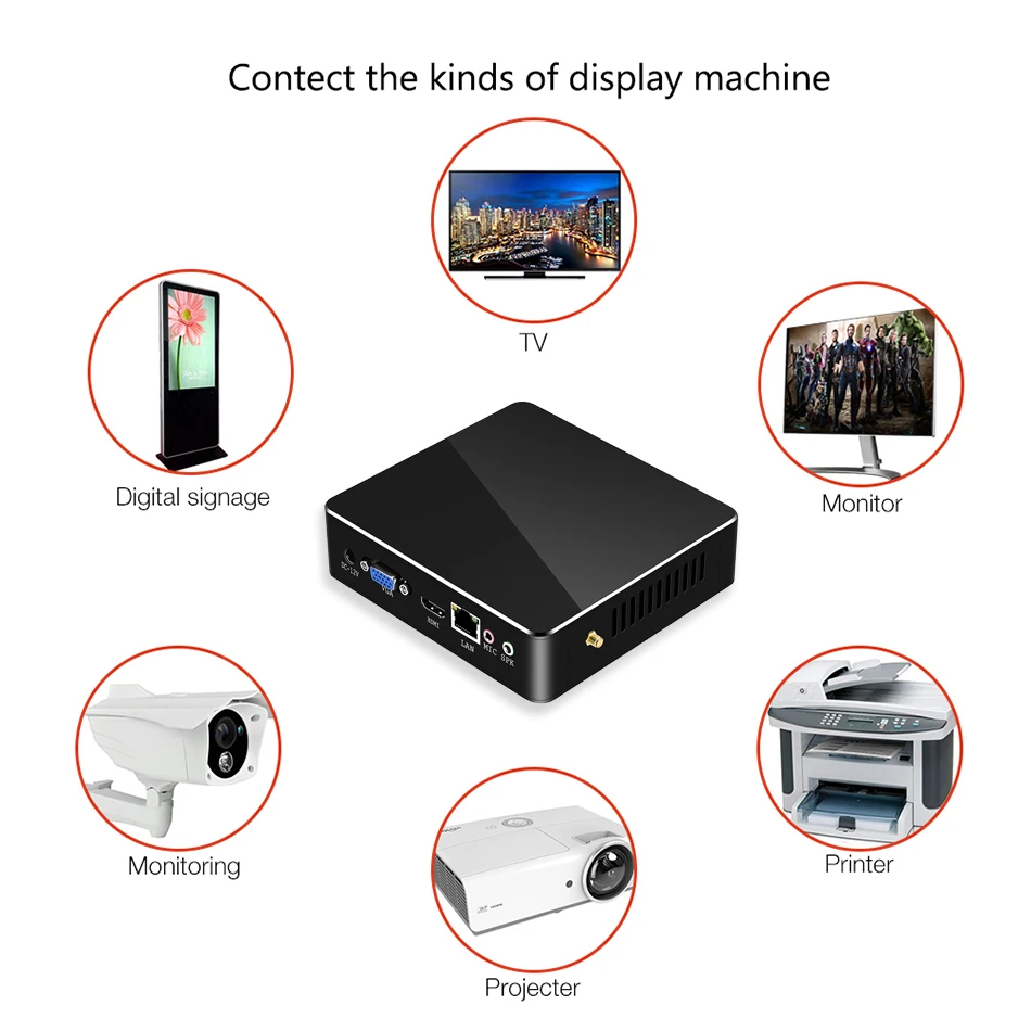 HLY мини ПК Intel Celeron 2955U Core i3 4010U Windows 10 Pentium 4405U HDMI Wifi usb3.0 tv box мини настольный компьютер minipc