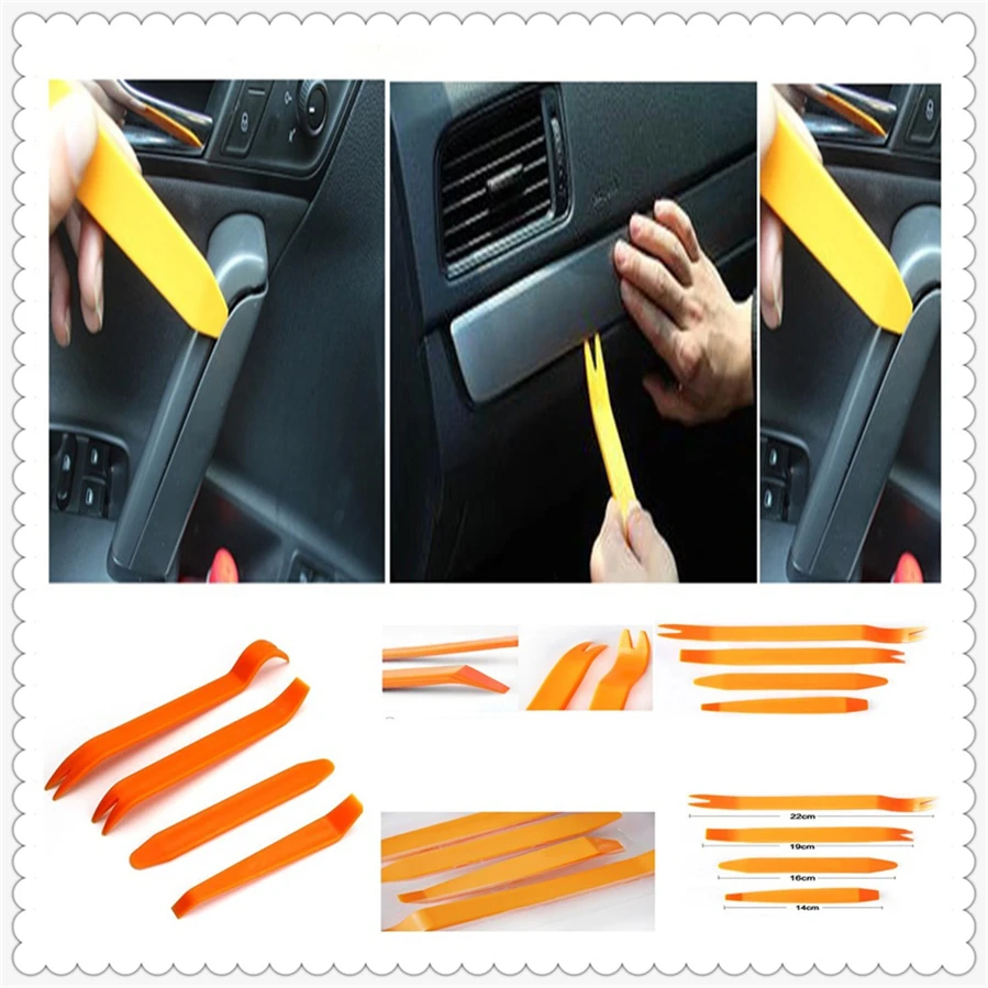 Автомобильная Радио Дверь Клип отделка Удаление Прай Инструмент панель для Toyota FJ