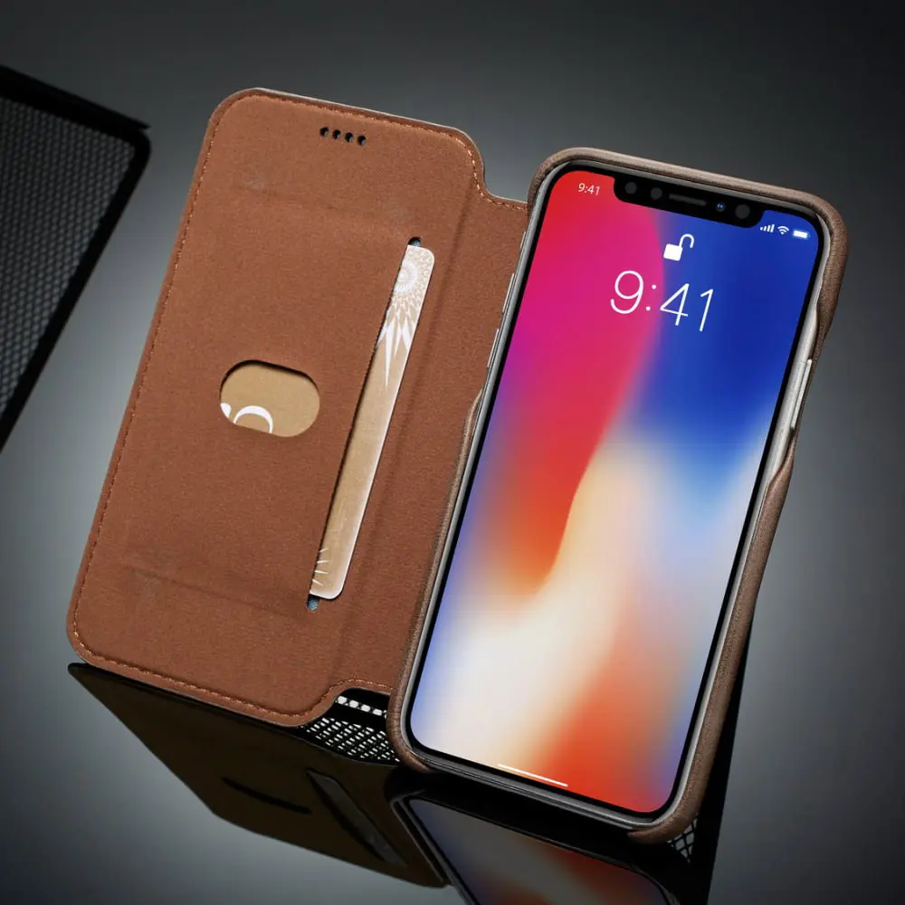 L-FADNUT, деловой Винтажный чехол-кошелек для iPhone Xr, чехол X Xs 11 Pro Max, роскошный кожаный чехол-книжка для iPhone 7, 8, 6 S, 6 Plus, чехол