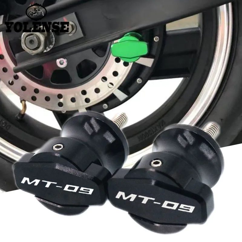Для YAMAHA MT 09 MT09 FZ Мотоцикл с ЧПУ алюминиевая рама Подставки 6 мм винты ползунки