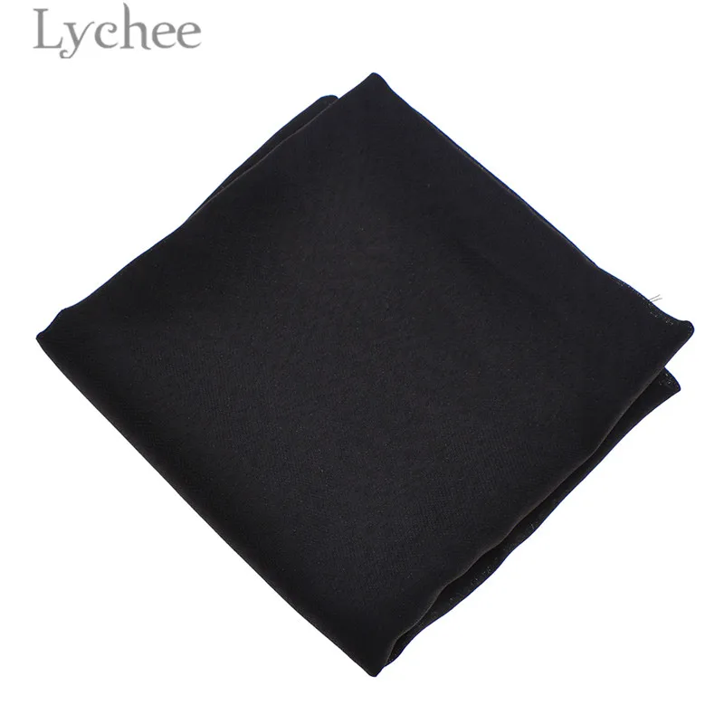 Lychee Life 1 5 м x односторонние клейкие подкладки белая черная ткань высокое качество