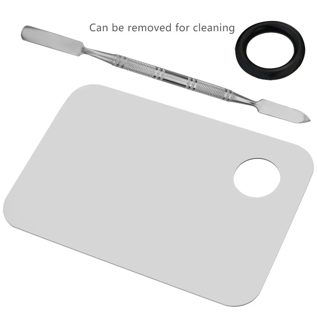 AMSIC профессиональная косметическая палитра из нержавеющей стали для макияжа