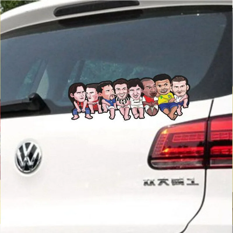 Наклейка для автомобиля Messi футбольный детский автомобиль магнитная наклейка |