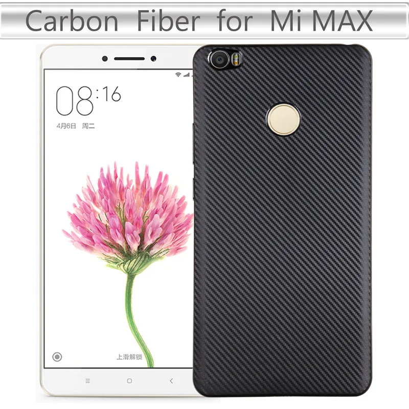 For Xiaomi Mi MAX Carbon Fiber Soft Silicone TPU Back Cover Phone Cases |