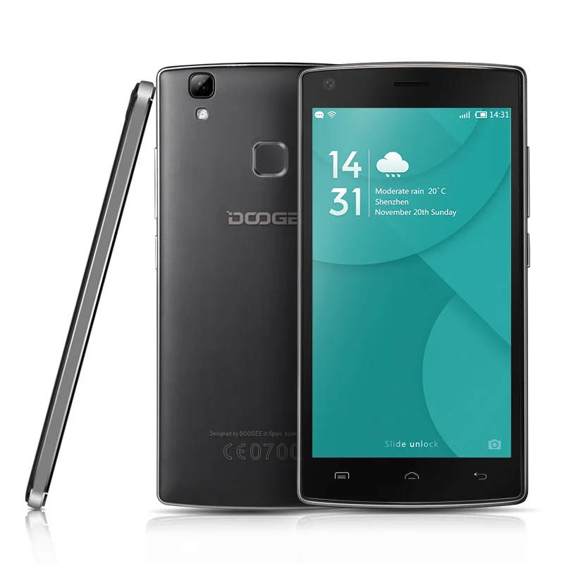 Оригинал DOOGEE X5 Max Pro 4 ядра 2 ГБ Оперативная память 16 Встроенная 5.0 дюймов 720 P HD