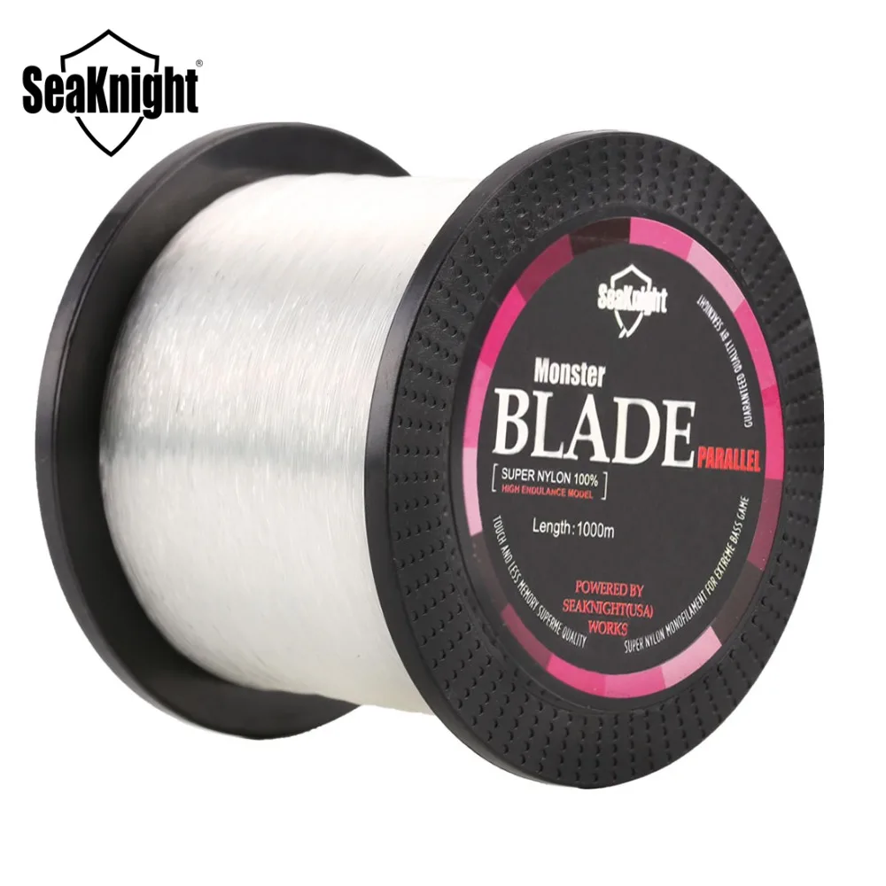 SeaKnight Фирменная рыболовная леска серии BLADE 1000 м нейлоновая из японского материала