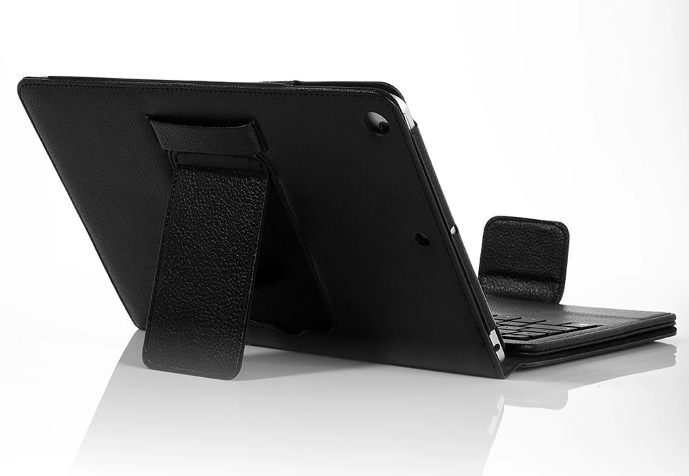 Горячая Bluetooth клавиатура чехол для iPad Air 1/2 Съемная Кожа Беспроводная клавиатура крышка для iPad 5/6 [iOS 10+ Поддержка]